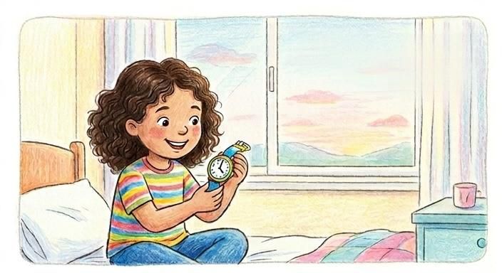 Oriyan and the Clock Hebrew Storybook